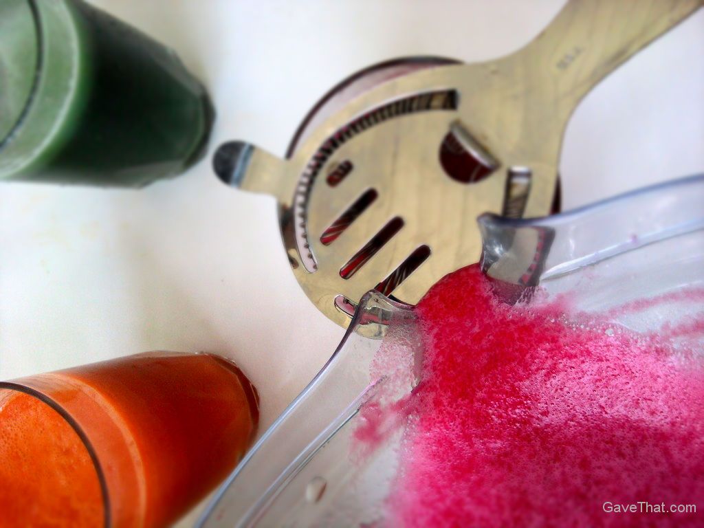 Juicing with Vitamix